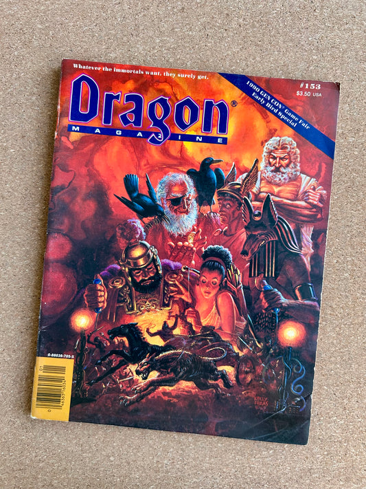 Dragon Magazine Issue #153 - TSR Magazine (January, 1990)