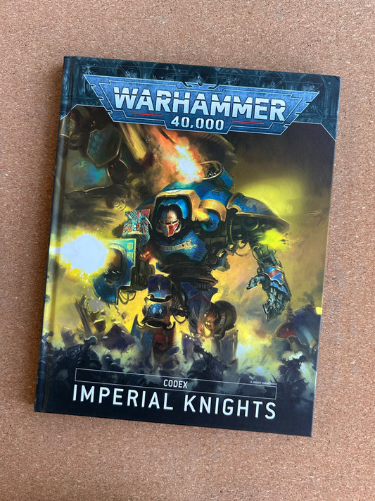 Warhammer 40K 9th Edition - Imperial Knights Codex - Hardcover (2022)