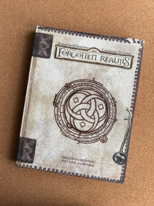 Dungeons & Dragons 3.0/3.5 Forgotten Realms - Campaign Setting - WOTC Hardcover (2001)