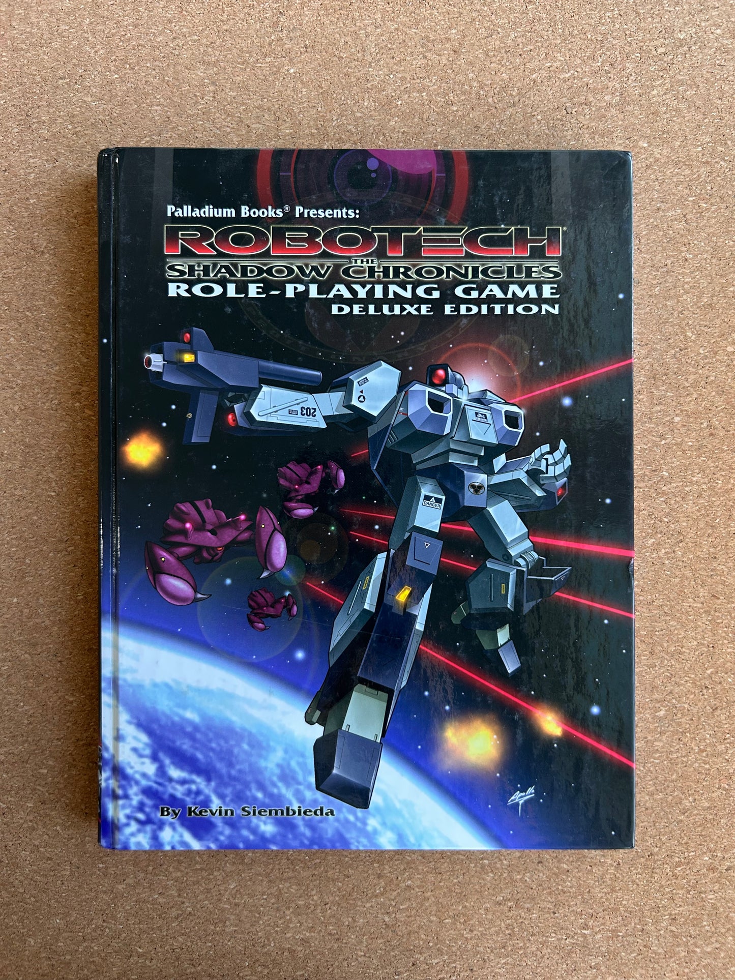 Robotech The Shadow Chronicles RPG Deluxe Edition - Palladium Books Hardcover (2008)