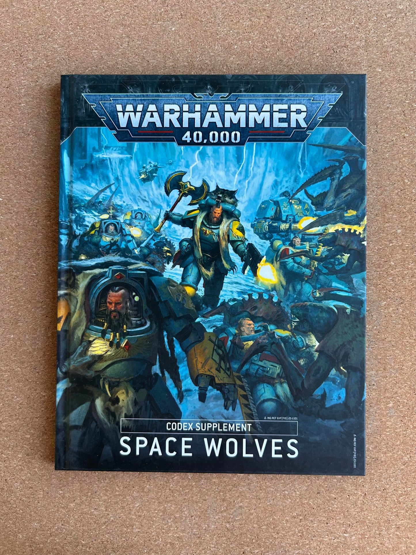 Warhammer 40K 9th Edition - Space Wolves Codex - Hardcover (2020)