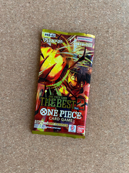 One Piece Card Game Booster Pack: The Best vol. 2 PRB-02 Japanese - Bandai Namco