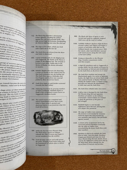 Warhammer Fantasy Armies Codex - Dark Elves - Games Workshop Paperback (2008)