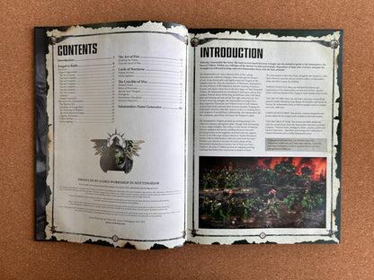 Warhammer 40K 8th Edition - Salamanders Codex Supplement - Games Workshop Hardcover (2019)