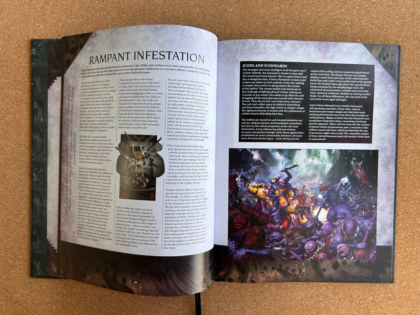 Warhammer 40K 9th Edition - Genestealer Cults Codex - Hardcover (2021)