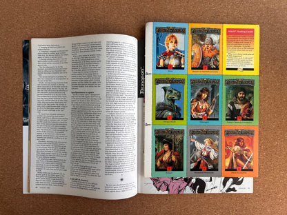 Dragon Magazine Issue #160 - TSR Magazine (August, 1990) - With Trading Card Insert Uncut