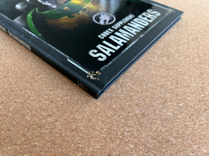 Warhammer 40K 8th Edition - Salamanders Codex Supplement - Games Workshop Hardcover (2019)