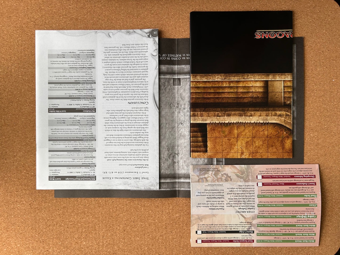 Dungeons & Dragons 4th Edition Adventure - Bloodsand Arena - WOTC Paperback (2010)