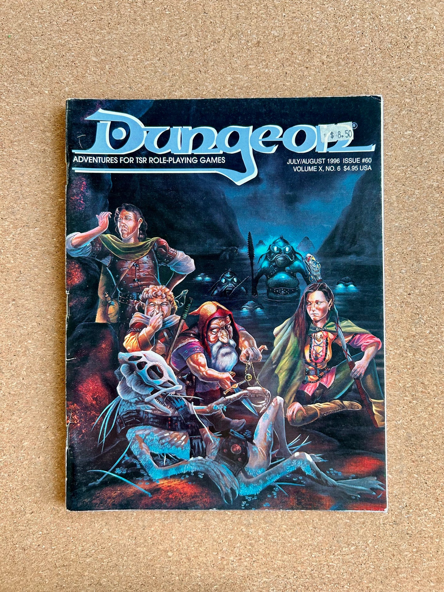 Dungeon Magazine Issue #60 - TSR Magazine (JULY/AUGUST 1996)