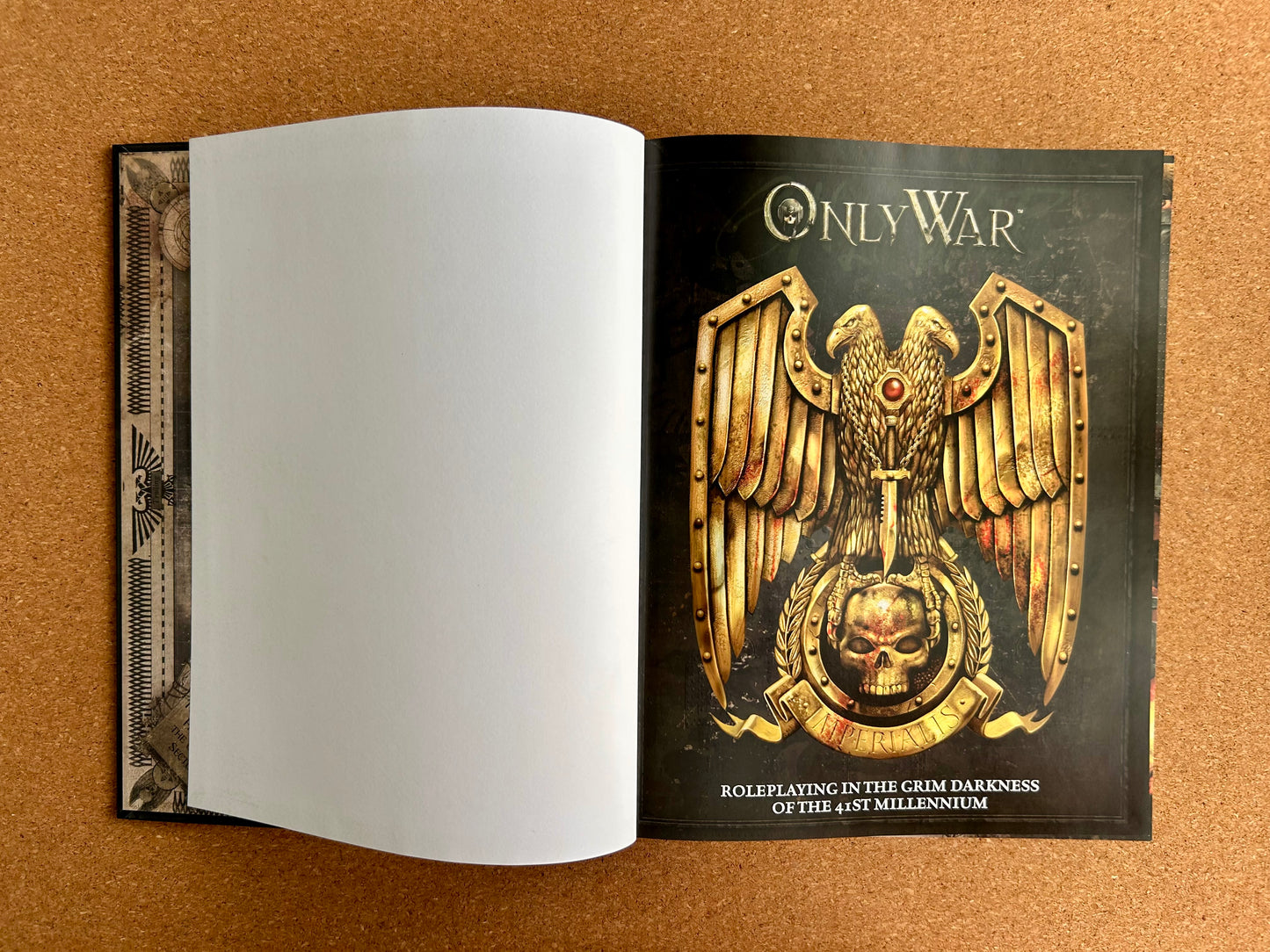 Warhammer 40K Roleplay: Only War - Core Rulebook - Hardcover (2012)