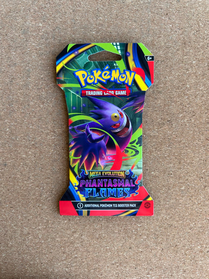 Pokemon Trading Card Game Blister Pack - Mega Evolution: Phantasmal Flames