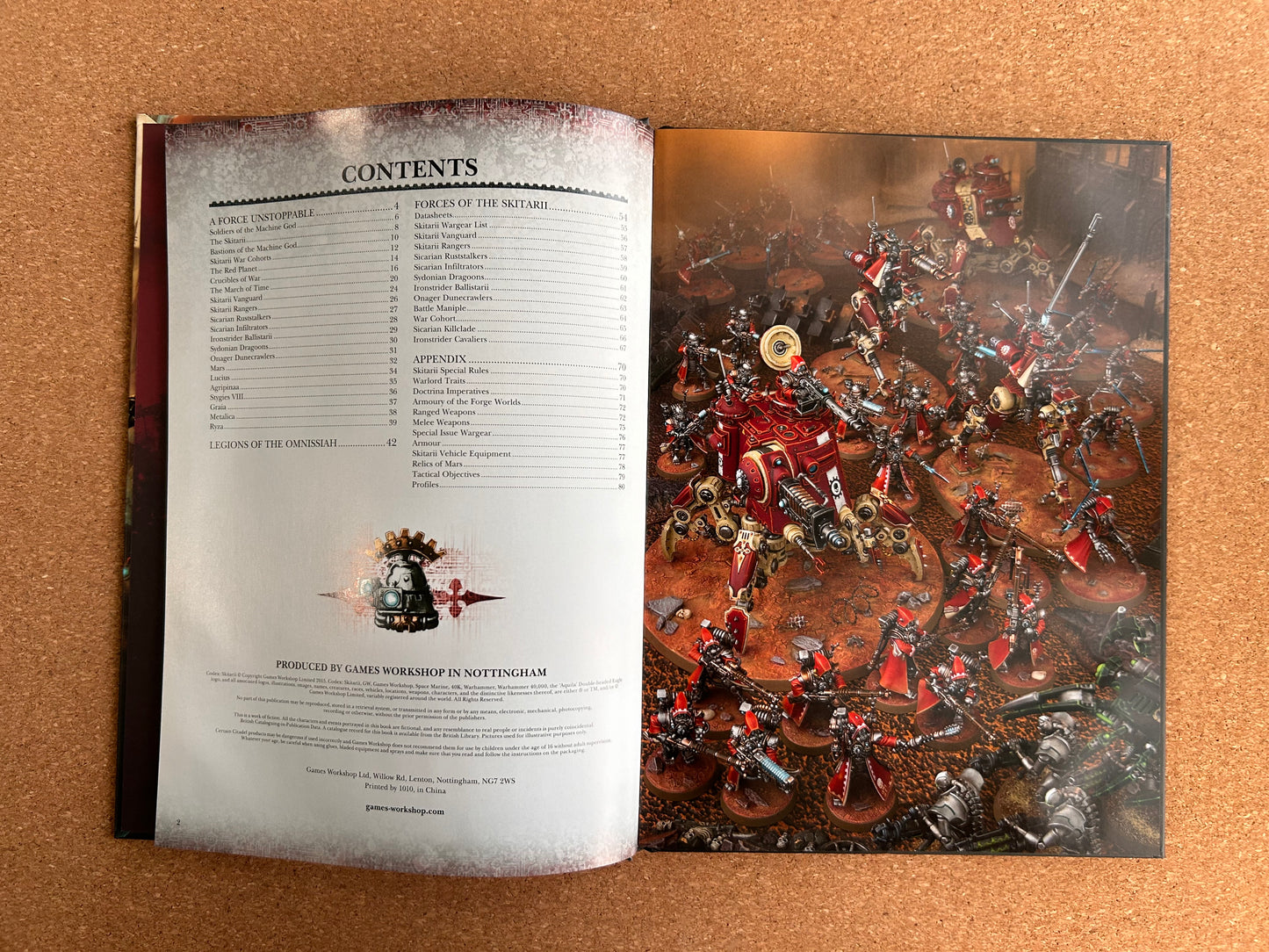 Warhammer 40K 7th Edition - Codex Adeptus Mechanicus Skitarii - Hardcover (2015)
