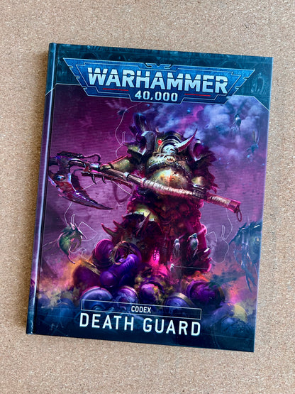 Warhammer 40K 10th Edition - Death Guard Codex - Games Workshop Hardcover (2025)