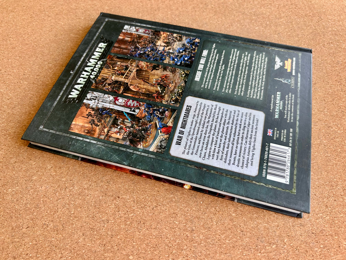 Warhammer 40K 8th Edition - Imperium Nihilus Vigilus Ablaze - Games Workshop Hardcover (2019)