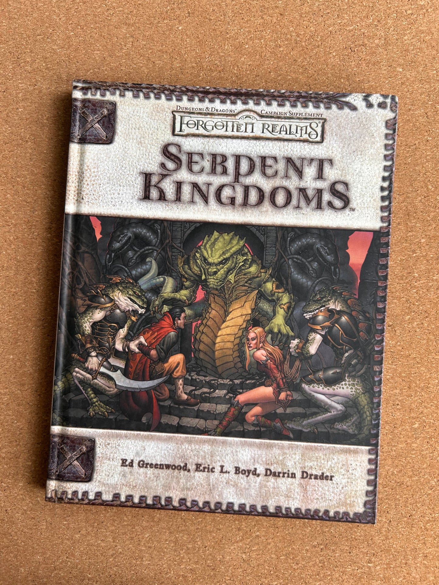Dungeons & Dragons 3.0/3.5 Forgotten Realms - Serpent Kingdoms - WOTC Hardcover (2004)