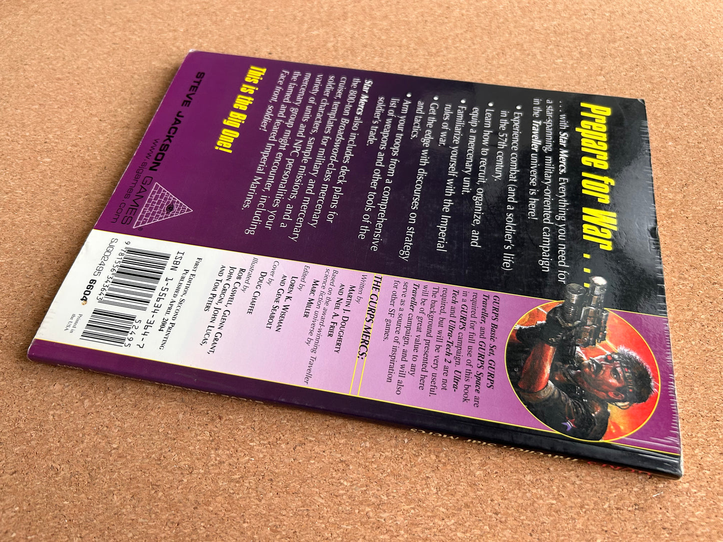 GURPS Traveller Star Mercs - Steve Jackson Games Paperback (2004)