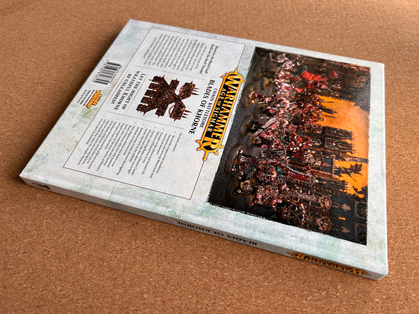 Warhammer Age of Sigmar 1st Edition - Chaos Battletome Blades of Khorne - Hardcover (2017)