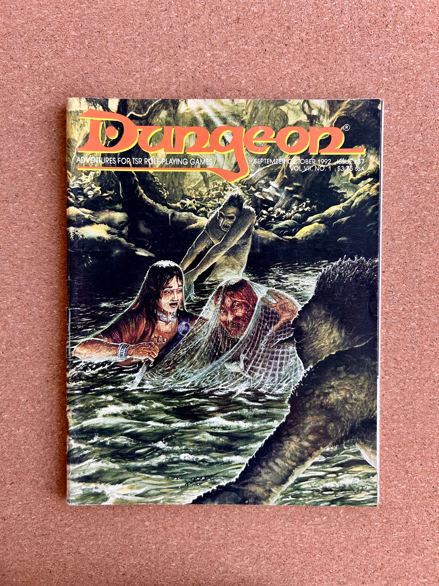Dungeon Magazine Issue #37 - TSR Magazine (SEPT/OCT, 1992)