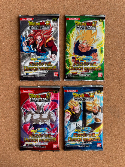 Dragon Ball Super Card Game: Rise of the Unison Warrior [B10] - 12 Card Booster Pack - English