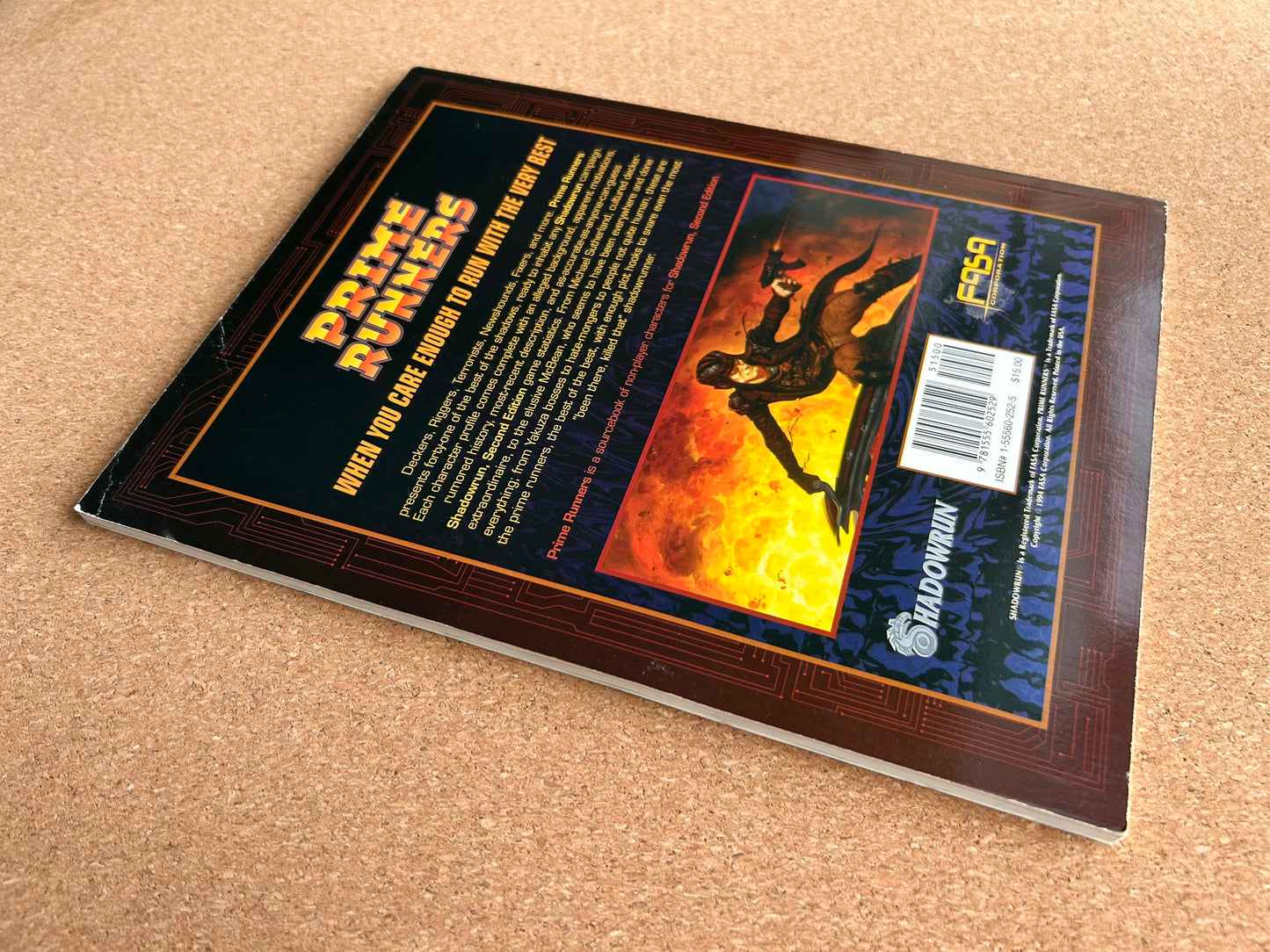 Shadowrun Second Edition - Prime Runners 7116 - FASA Paperback (1994)