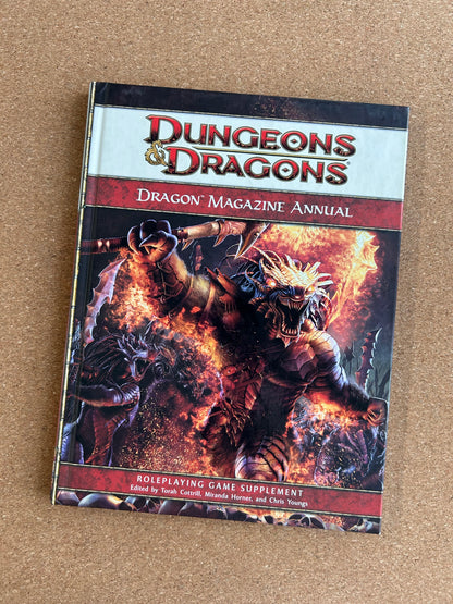 Dungeons & Dragons 4th Edition - Dragon Magazine Annual - WOTC Hardcover (2009)