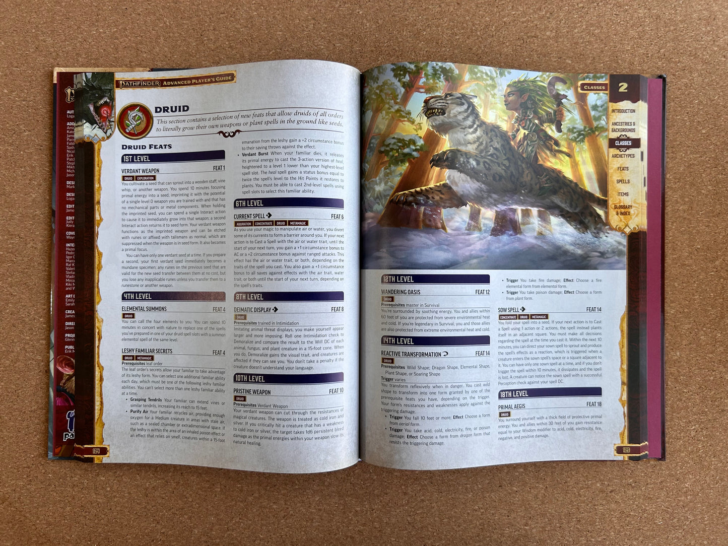 Pathfinder Second Edition - Advanced Player’s Guide - Paizo Hardcover (2019)