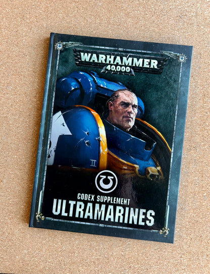 Warhammer 40K 8th Edition - Ultramarines Codex Supplement - Hardcover (2019)