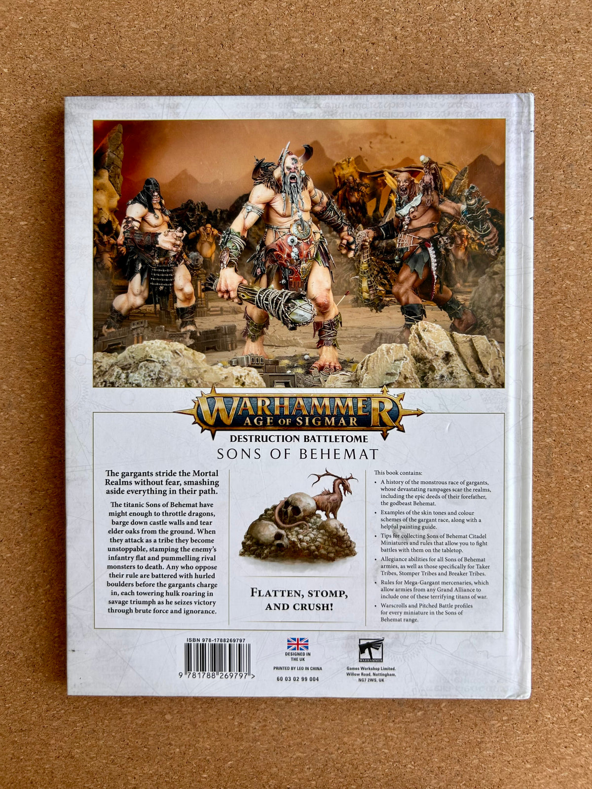 Warhammer Age of Sigmar 2nd Edition - Destruction Battletome Sons of Behemat - Hardcover (2020)