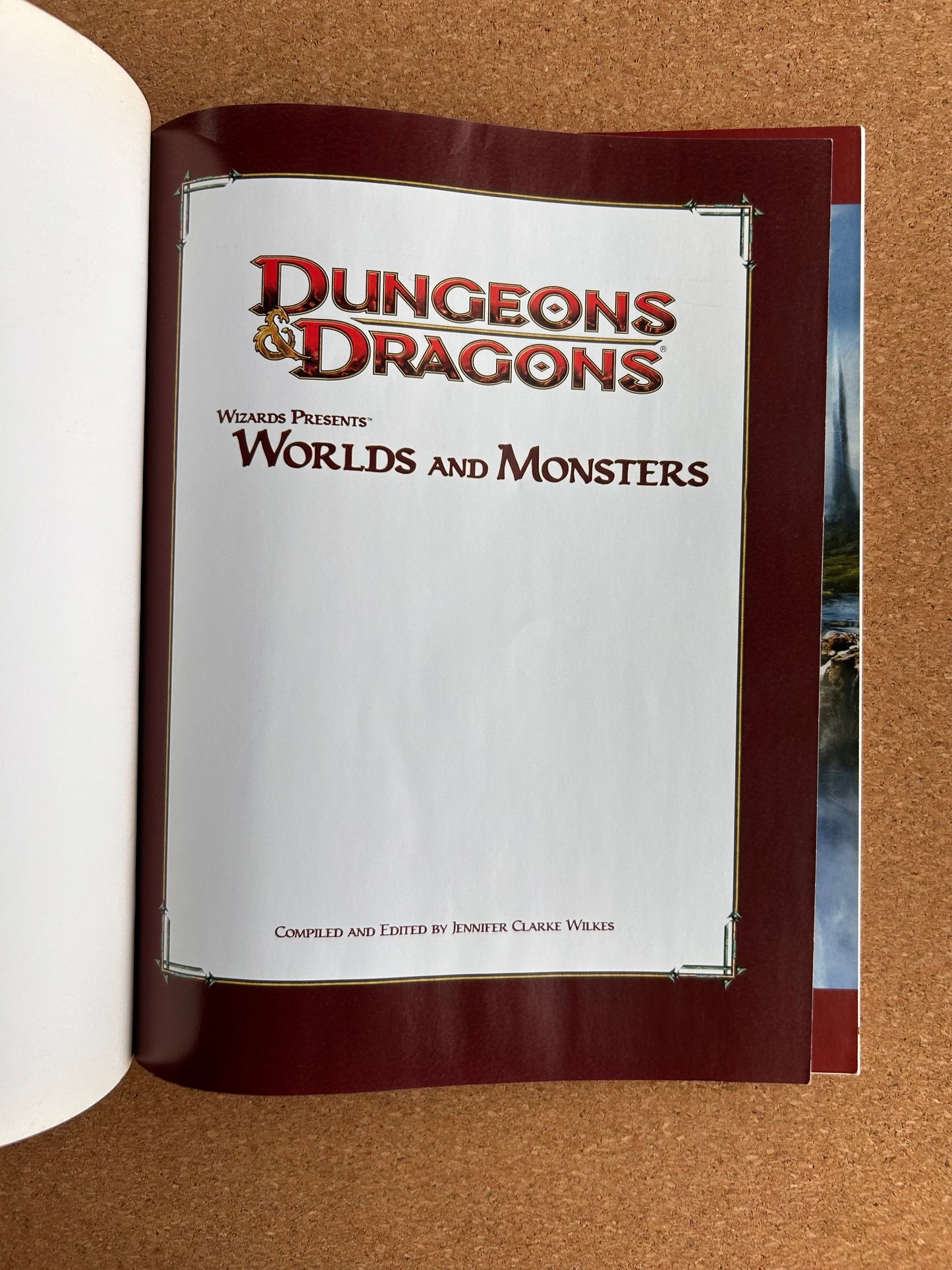 Dungeons & Dragons 4th Edition Preview - Worlds of Monsters - WOTC Paperback (2008)