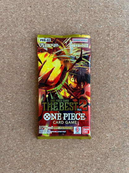 One Piece Card Game Booster Pack: The Best vol. 2 PRB-02 Japanese - Bandai Namco