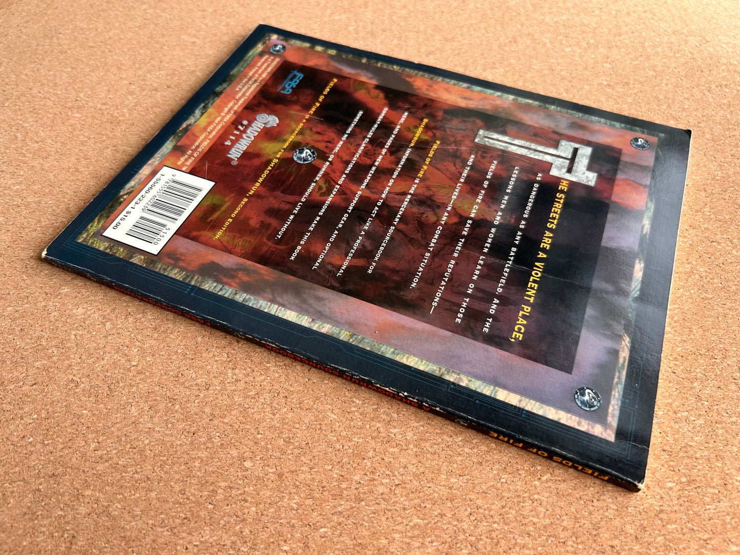 Shadowrun Second Edition - Fields of Fire 7114 - FASA Paperback (1994)