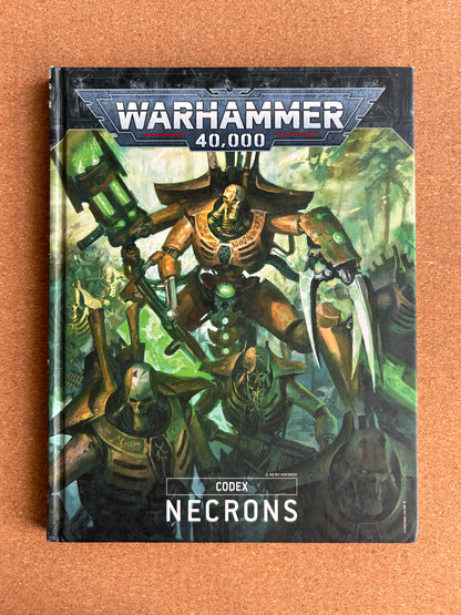 Warhammer 40K 9th Edition - Necrons Codex - Hardcover (2020)