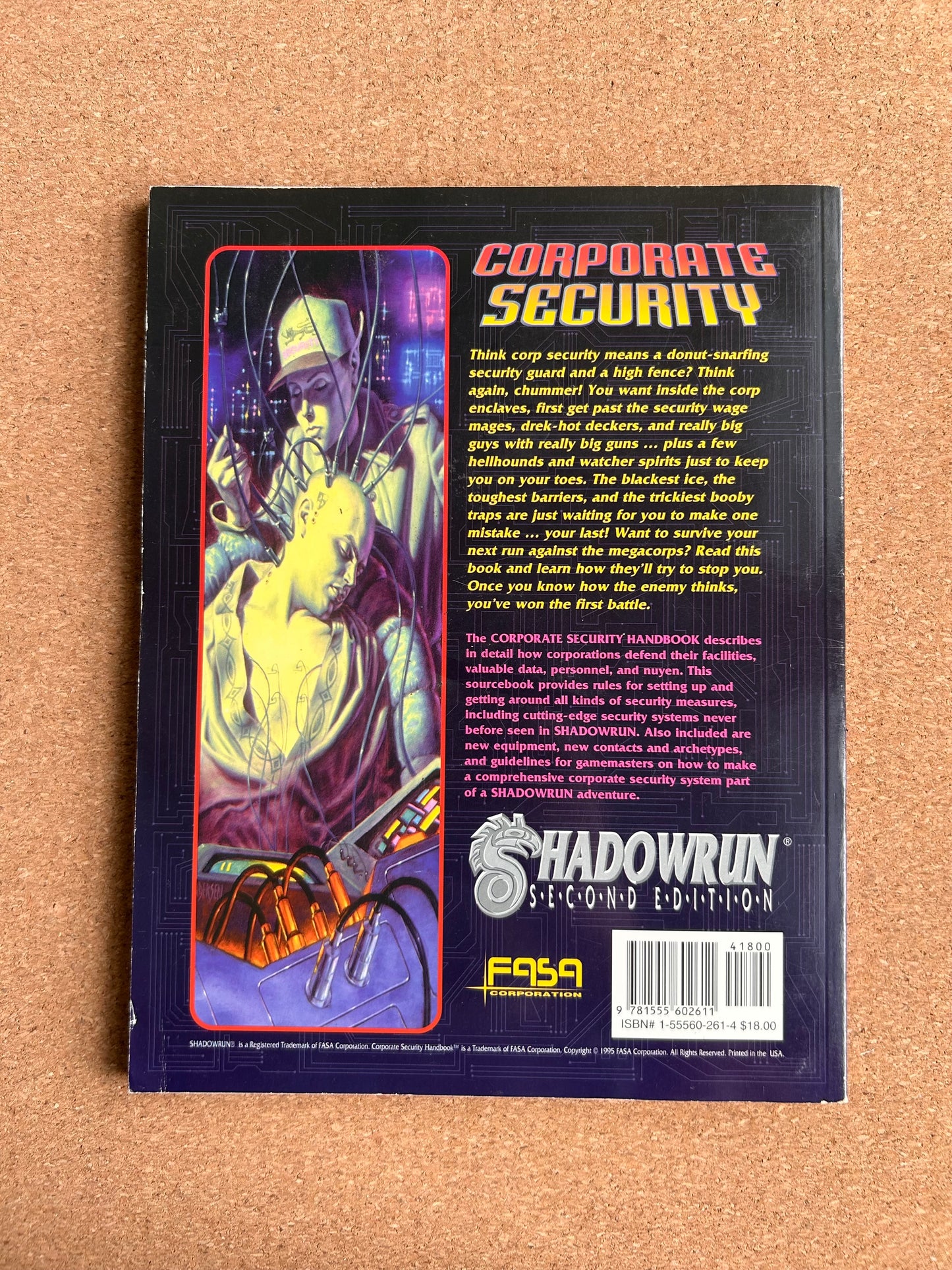 Shadowrun Second Edition - Corporate Security 7118 - FASA Paperback (1995)