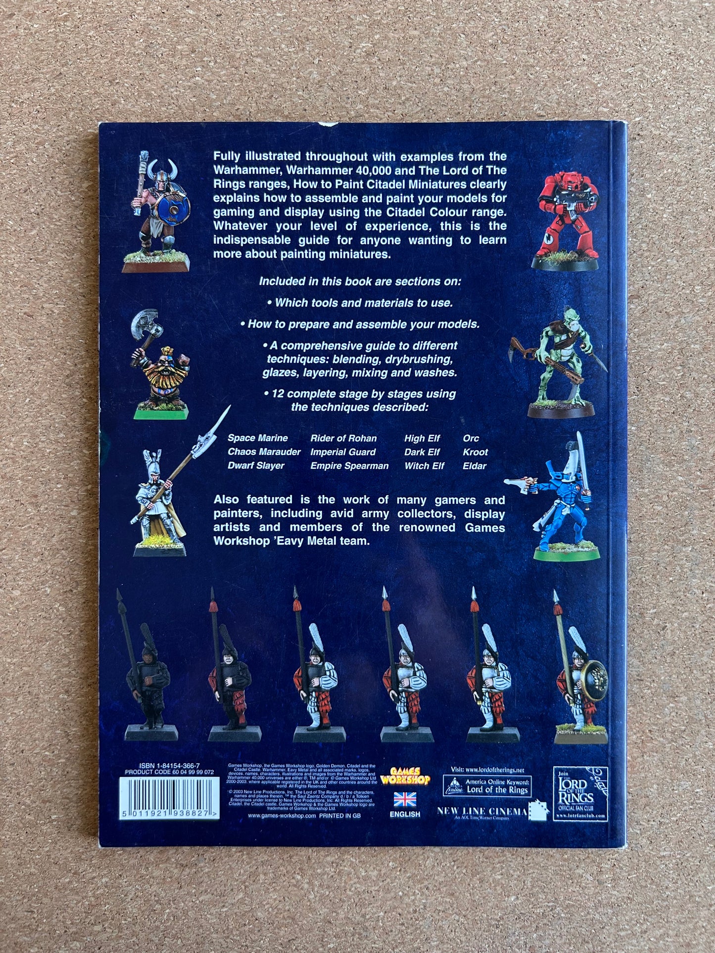 How to Paint Citadel Miniatures Guidebook - Games Workshop Paperback (2003)