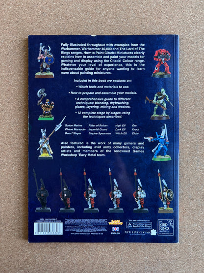 How to Paint Citadel Miniatures Guidebook - Games Workshop Paperback (2003)
