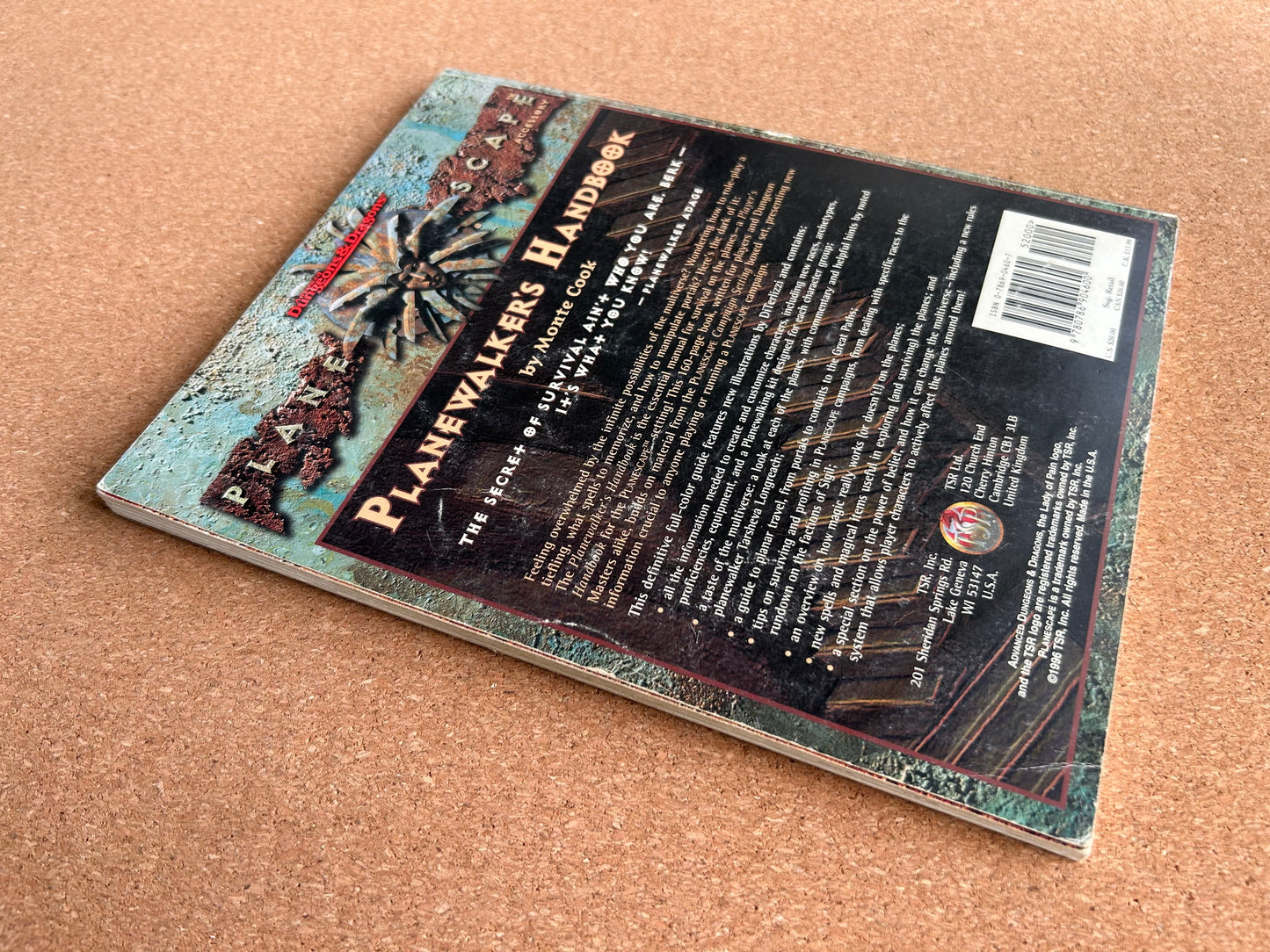 Advanced Dungeons & Dragons Plane Scape - The Planewalker’s Handbook - TSR2620 - Paperback (1996)