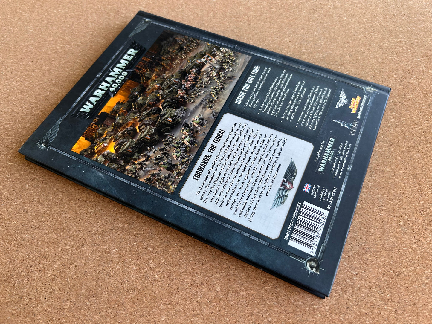 Warhammer 40K 8th Edition - Astra Militarum Codex - Games Workshop Hardcover (2017)