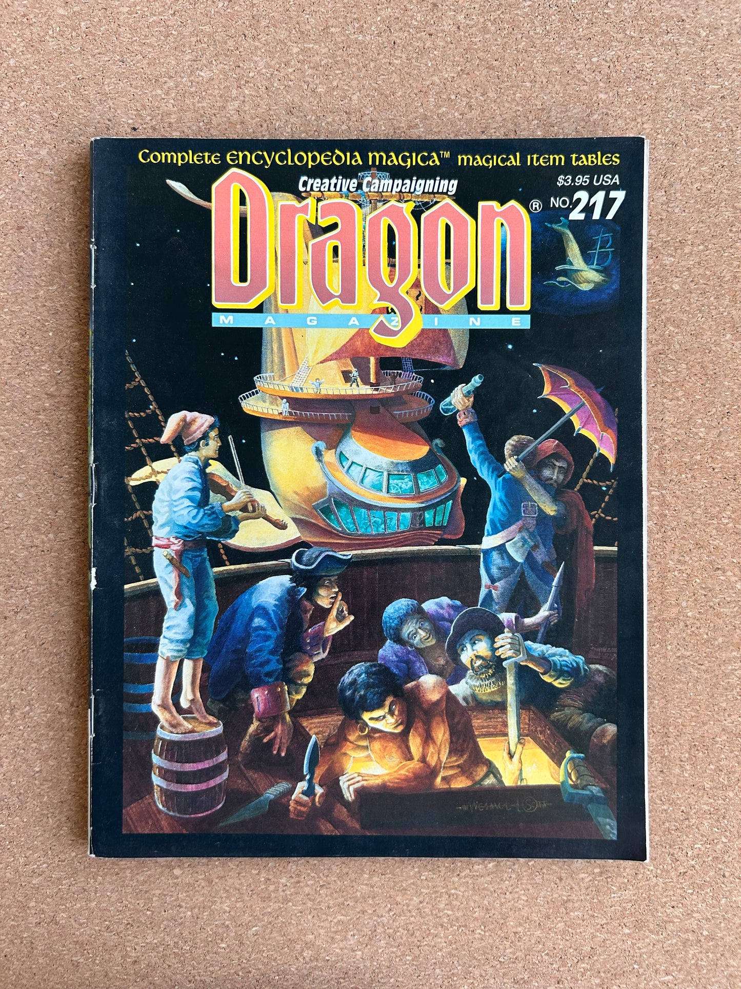 Dragon Magazine Issue #217 - TSR Magazine (May, 1995)