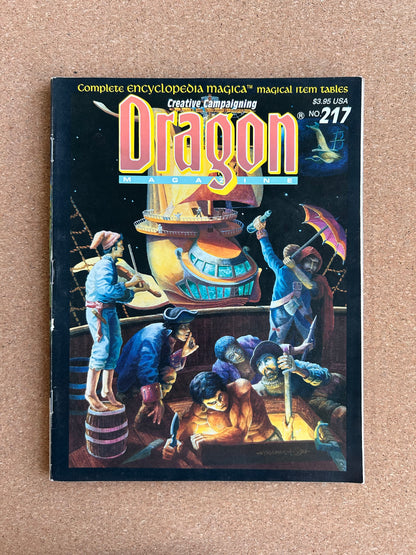 Dragon Magazine Issue #217 - TSR Magazine (May, 1995)