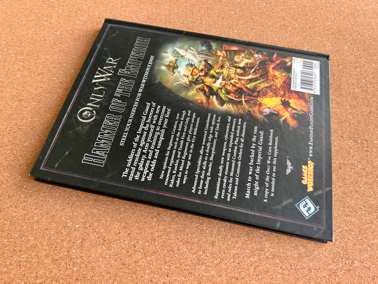 Warhammer 40K Roleplay: Only War - Hammer of the Emperor - Hardcover (2013)