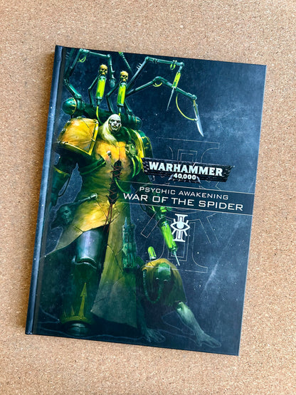 Warhammer 40K 8th Edition - Psychic Awakening War of the Spider - Games Workshop Hardcover (2020)