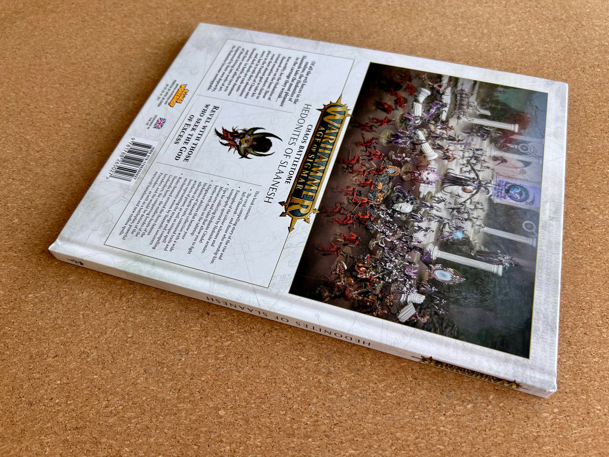 Warhammer Age of Sigmar 2nd Edition - Chaos Battletome Hedonites of Slaanesh - Hardcover (2019)