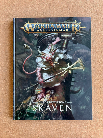 Warhammer Age of Sigmar 2nd Edition - Chaos Battletome Skaven - Hardcover (2019)