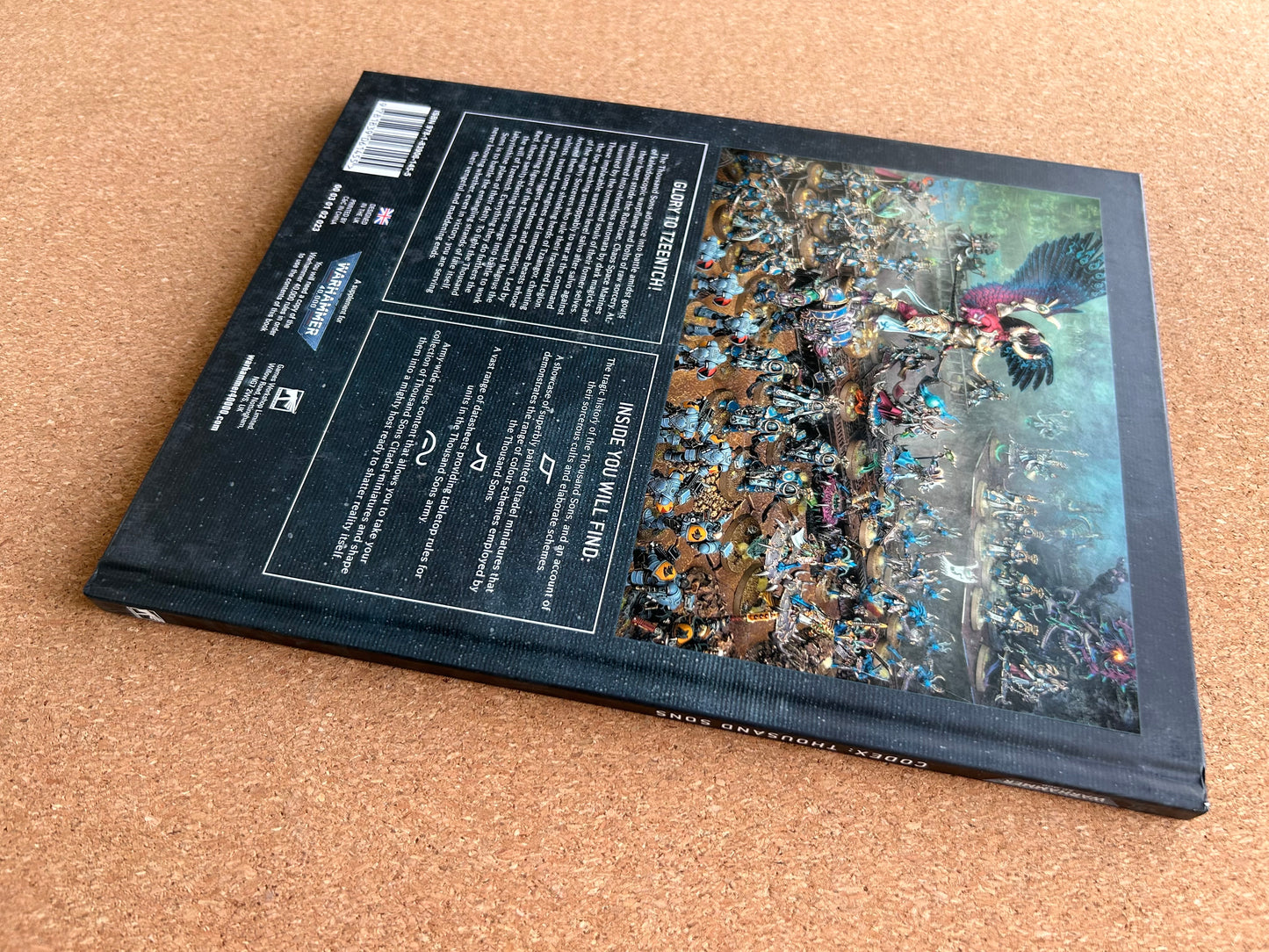 Warhammer 40K 9th Edition - Thousand Sons Codex - Games Workshop Hardcover (2020)