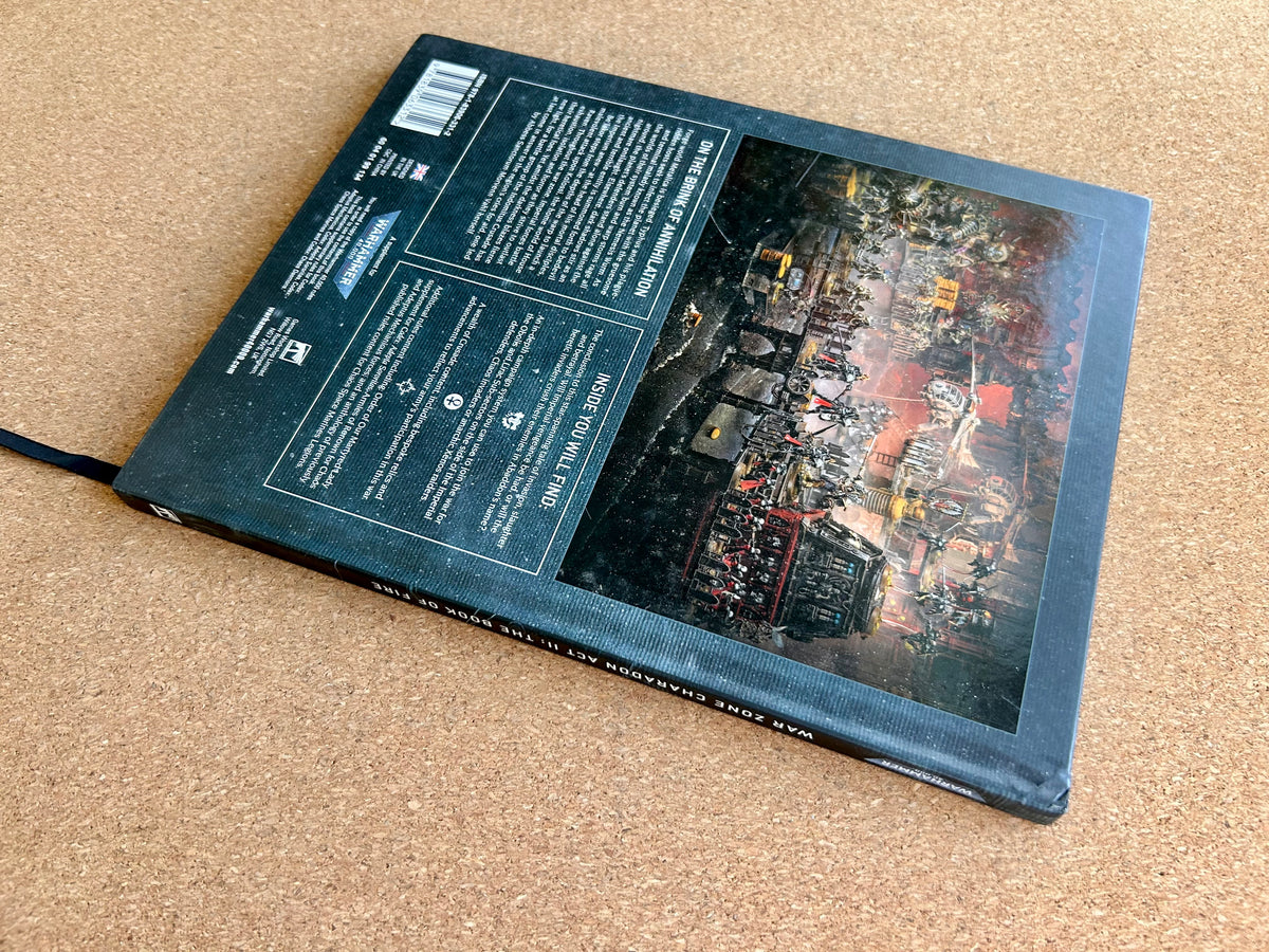 Warhammer 40K - Act II: The Book of Fire War Zone Charadon - Games Workshop Hardcover (2021)