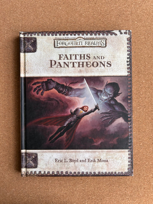 Dungeons & Dragons 3.0/3.5 Forgotten Realms - Faiths & Pantheons - WOTC Hardcover (2002)