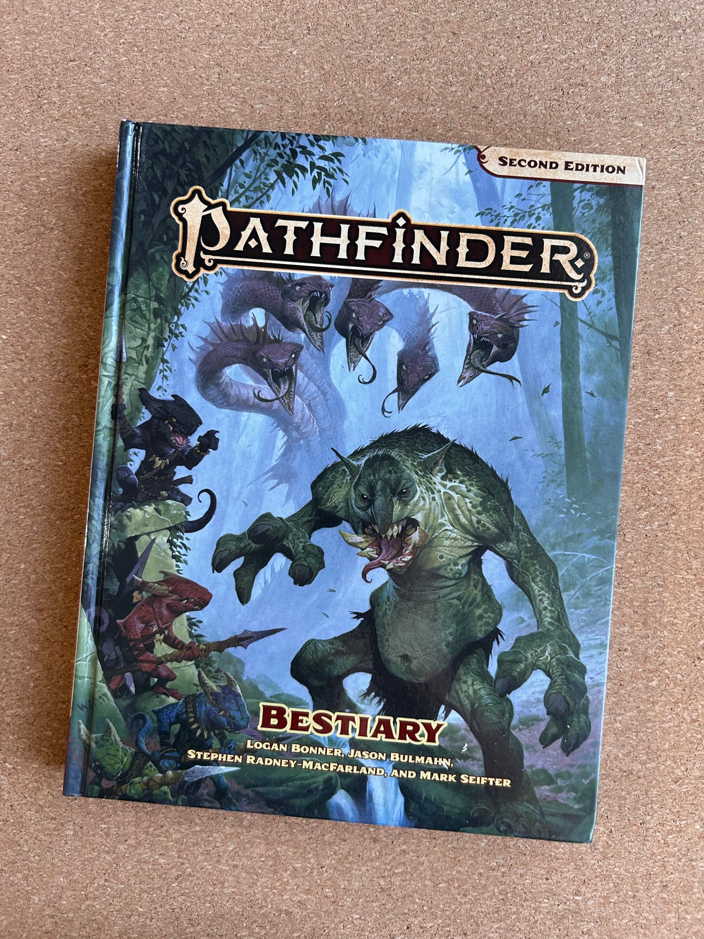 Pathfinder Second Edition - Bestiary - Paizo Hardcover (2019)