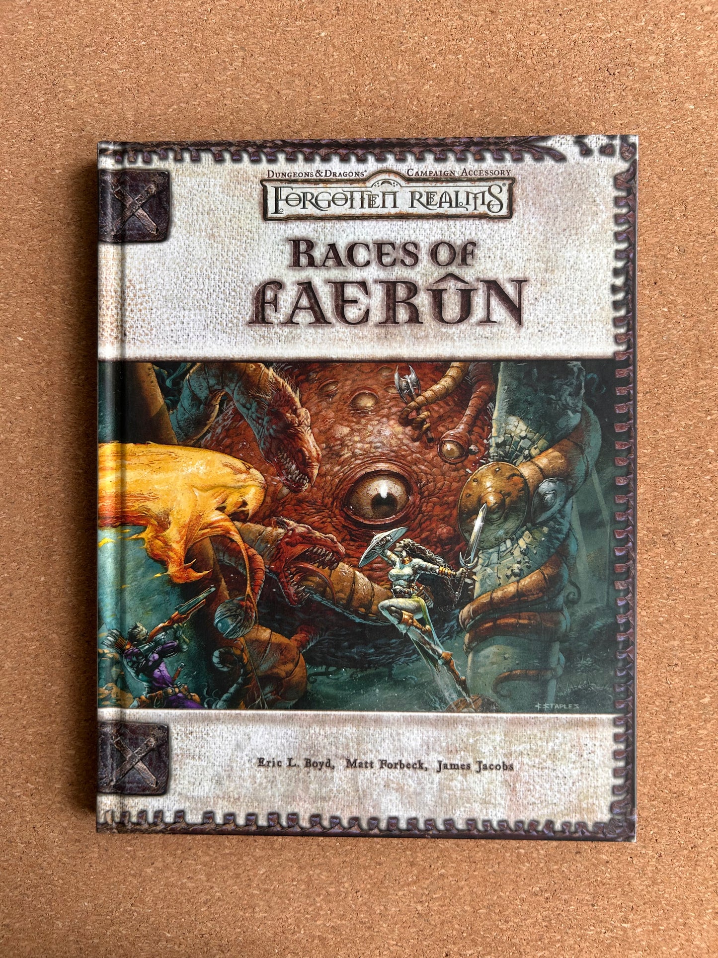 Dungeons & Dragons 3.0/3.5 Forgotten Realms - Races of Faerun - WOTC Hardcover (2003)