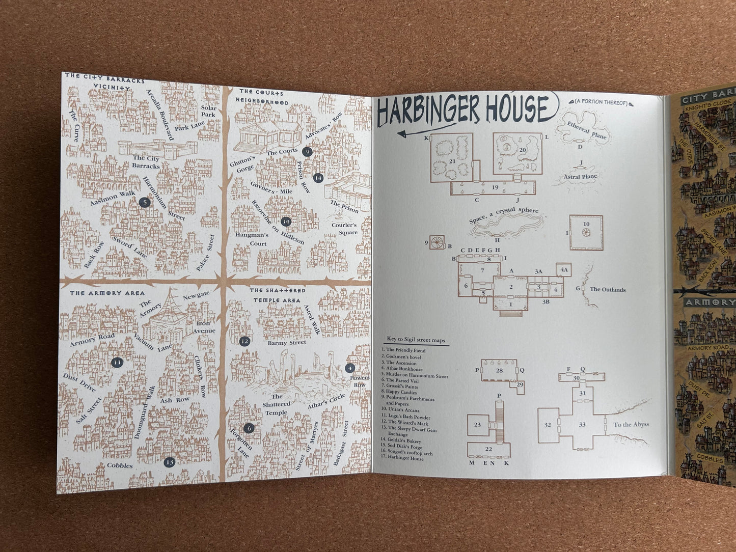 Advanced Dungeons & Dragons Plane Scape - Harbinger House- TSR2614 - Paperback (1995)