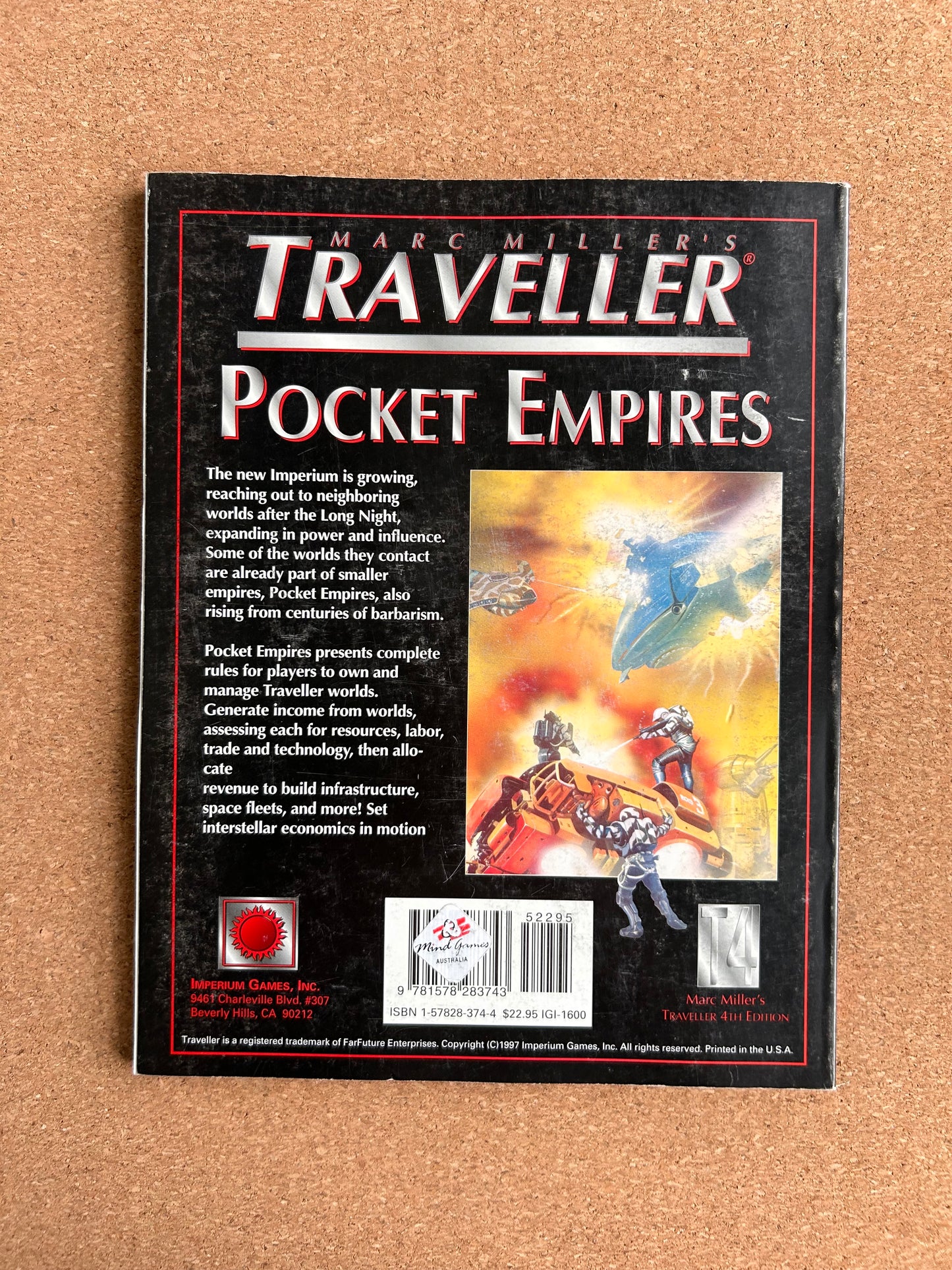 Marc Miller’s Traveller 4th Edition - Pocket Empires - Paperback (1997)